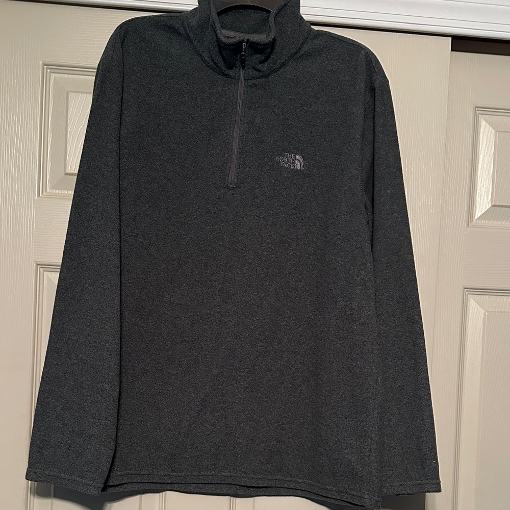 The North Face Charcoal Quarter-Zip Fleece